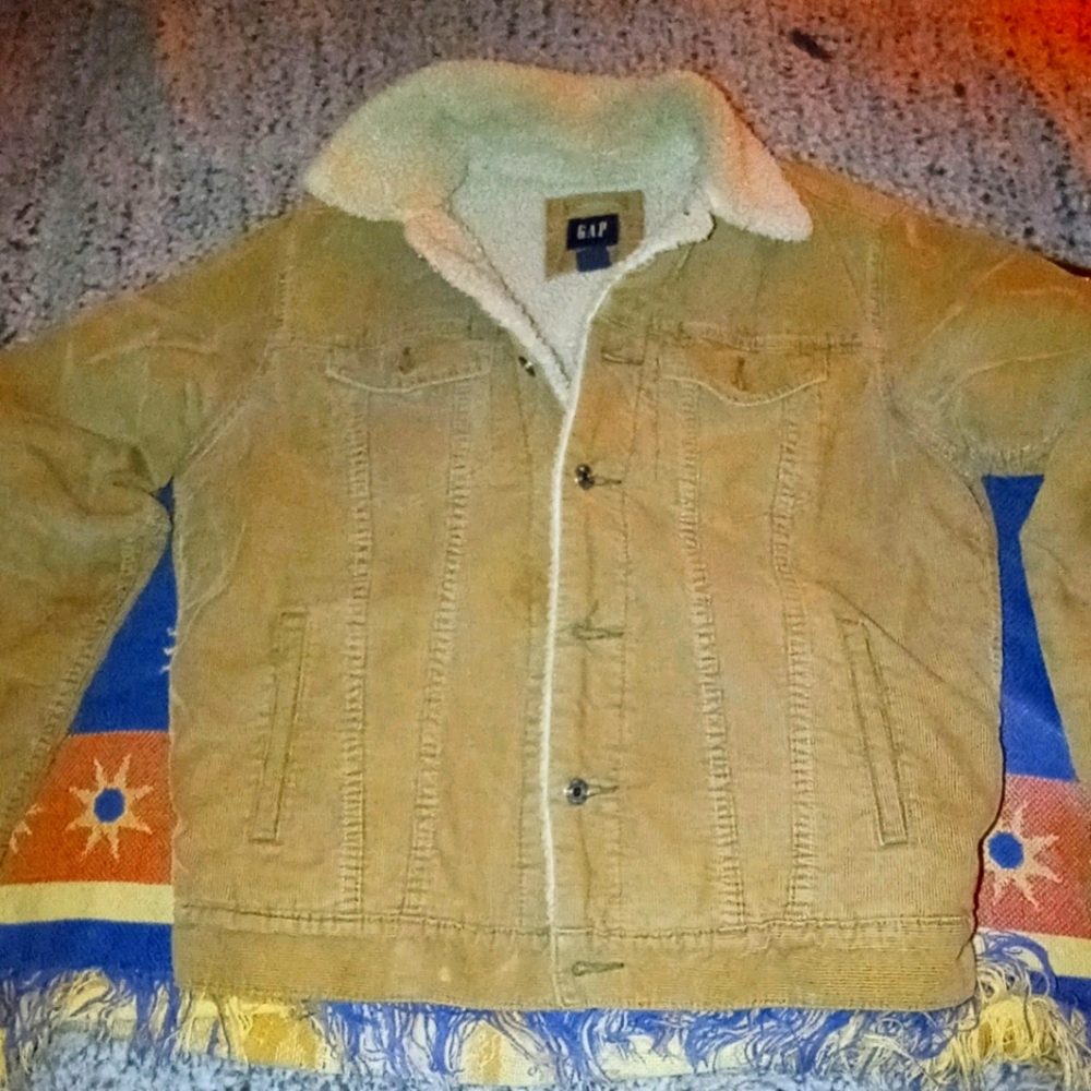 Gap corduroy jacket size S tan
